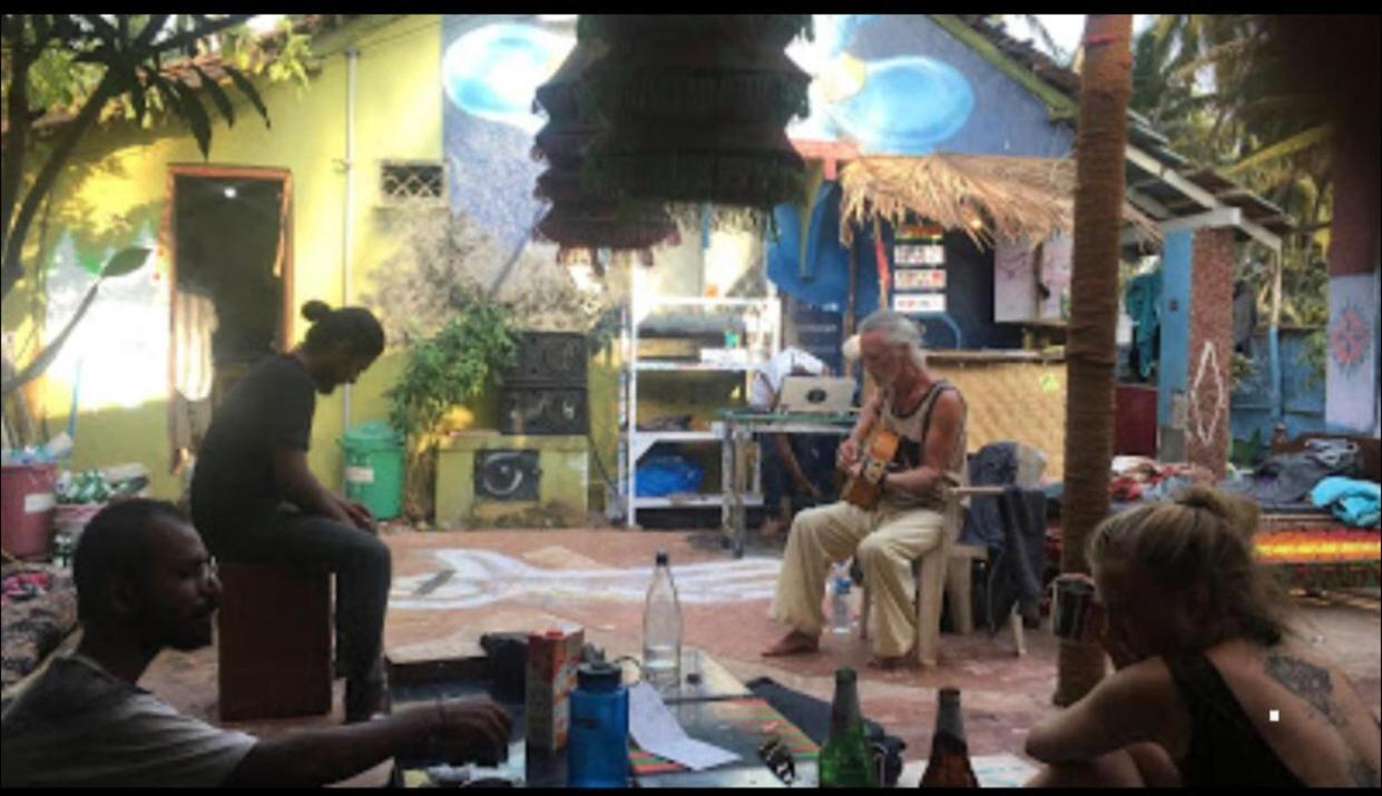 Hippie hostel Anjuna Exterior foto